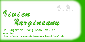 vivien margineanu business card